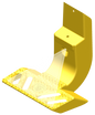 Carr - 140207-1 - MAXno-drill Side Step - Yellow - Single