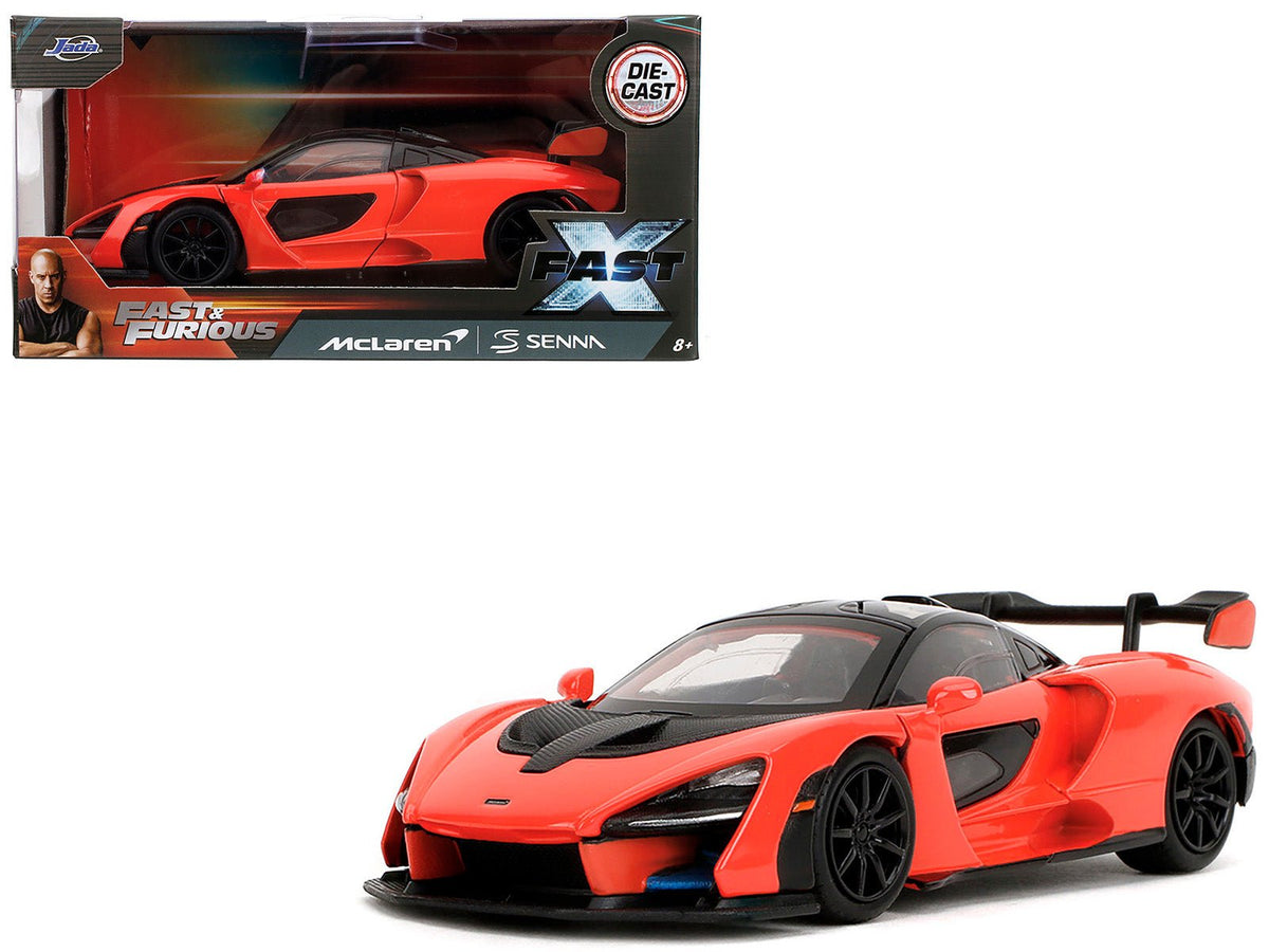 McLaren Senna Red and Black "Fast X" (2023) Movie "Fast & Furious" Series 1/32 Diecast Model Car by Jada  free shipping USA