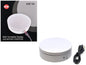 Mini Turntable Rotating Display Stand 4.75" with White Base for 1/64 Scale Model Cars  free shipping USA