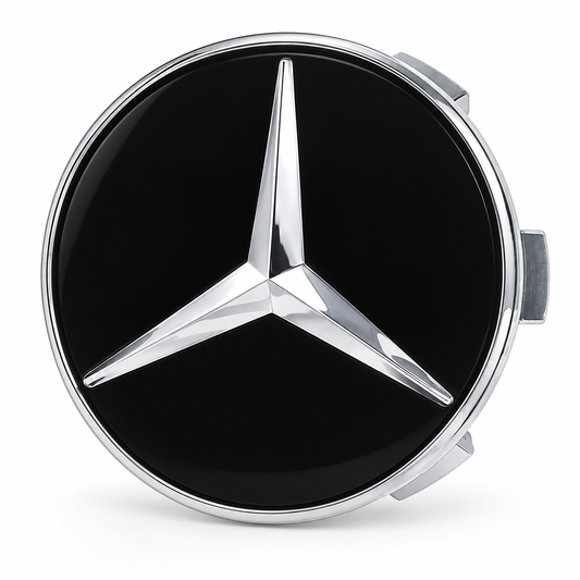 75mm Floating Center Wheel Caps for Mercedes Benz