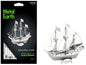 Model Kit Golden Hind Galleon (Moderate Difficulty) Steel Model by Metal Earth  free shipping USA