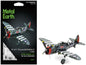 Model Kit Republic P-47 Thunderbolt Fighter Aircraft "The Jug" United States Army Air Forces (Moderate Difficulty) Steel Model by Metal Earth  free shipping USA