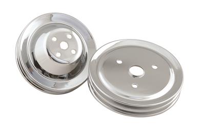 Mr. Gasket Chrome Water Pump Pulleys - 4961