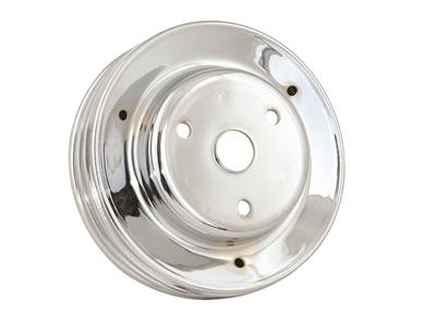 Mr. Gasket Chrome Plated Crank Pulleys - 4978