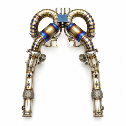 F1 Titanium Exhaust System for Lamborghini Murcielago LP620 LP640 LP670 V12 6.2