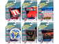 "Muscle Cars USA" 2025 Release 1 Set B of 6 pieces 1/64 Diecast Model Cars by Johnny Lightning  free shipping USA