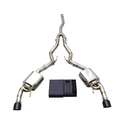 Performance Valved Catback Exhaust for Ford Mustang 3.7L