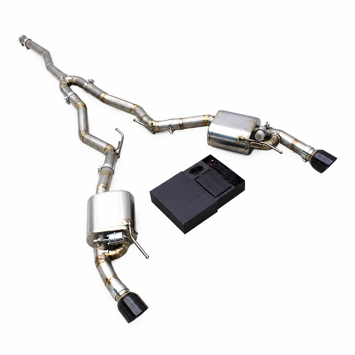 Performance Valved Catback Exhaust for Ford Mustang 3.7L