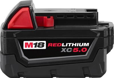 Milwaukee M18 REDLITHIUM XC5.0 Batteries - 48111850