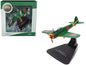 Nakajima Ki-43 Hayabusa Fighter Plane 50th Group 2nd Squadron (1942) "Oxford Aviation" Series 1/72 Diecast Model Airplane by Oxford Diecast  free shipping USA