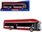 New Flyer Xcelsior Transit Bus "TTC – Toronto Transit Commission" Red and White "The Bus & Motorcoach Collection" Limited Edition to 504 Pieces Worldwide 1/43 Model by Iconic Replicas  free shipping USA