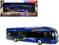 Nova Bus LFSH HEV Hybrid Transit Bus "MTA New York City" Blue with Yellow Graphics Limited Edition to 504 pieces Worldwide 1/87 (HO) Diecast Model by Iconic Replicas  free shipping USA