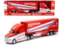 Kenworth Semi-Truck Red and White "Team Honda HRC" 1/32 Diecast Model by New Ray  free shipping USA