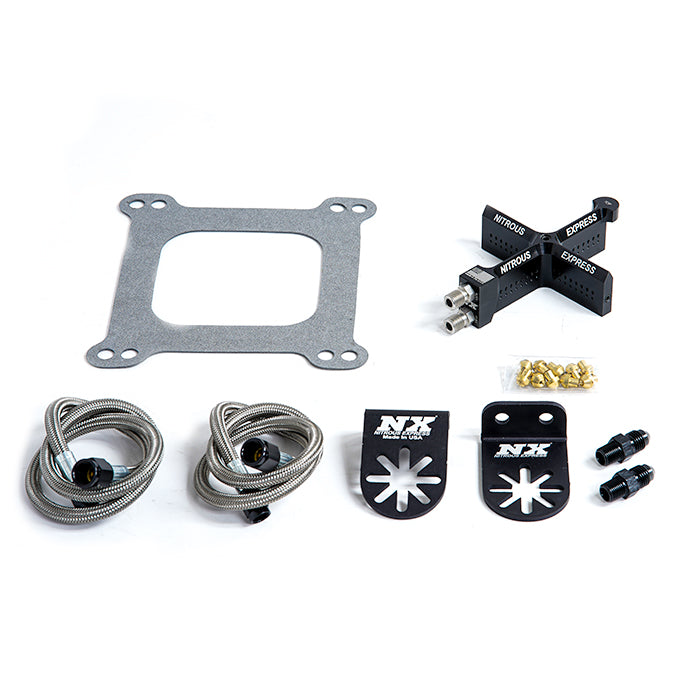 Nitrous Express - Covert Crossbar Pro Power Plate Conversion (4150 Flange) 100-500Hp - NX609C