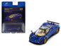 Pagani Zonda F Argentina Blue Metallic "Hypercar League Collection" 1/64 Diecast Model Car by PosterCars  free shipping USA
