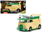 Party Wagon Green and Beige "Teenage Mutant Ninja Turtles" "Hollywood Rides" Series Diecast Model Car by Jada  free shipping USA