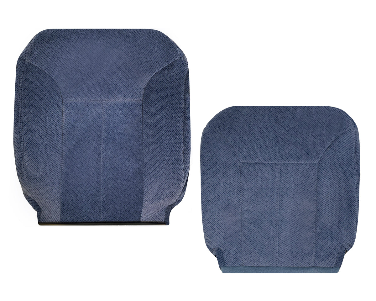 1995-1999 Chevy Tahoe Suburban Silverado Replacement Cloth Seat Cover in Navy Blue: Choose your options