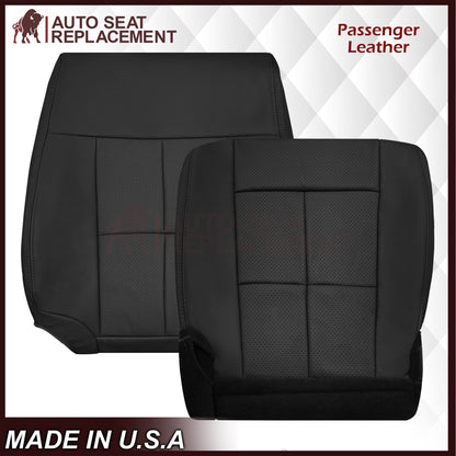 2007 - 2014 Lincoln Navigator Replacement Seat Covers in Black Leather or Synthetic Leather