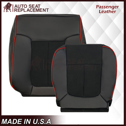 2013–2014 Ford F-150 FX4 Appearance Package Black Seat Cover with Suede Insert