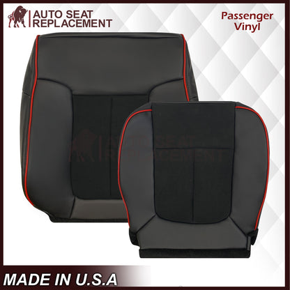 2013–2014 Ford F-150 FX4 Appearance Package Black Seat Cover with Suede Insert