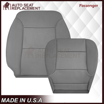 2014-2019 Chevy Silverado LS LT Z71 Replacement Cloth Seat Cover: Gray