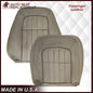 1997 - 2003 Jaguar XJ8, XJ6 4-Door L6 Genuine Leather OR Synthetic Leather Seat Covers In Oatmeal (Beige)
