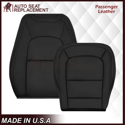 2015-2022 Chevy Colorado LT ZR2 LTZ LS Replacement Seat Covers In Black: Choose In Leather or Vinyl