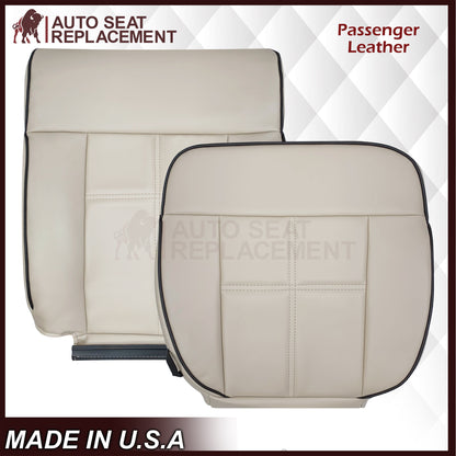 2006 2007 2008 Lincoln Mark LT Front Replacement Seat Covers in Medium Light Parchment Tan: Choose From Variants