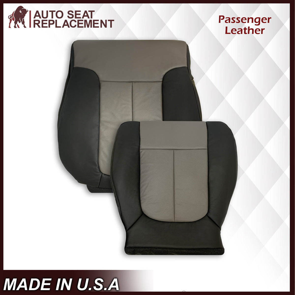 2010 - 2012 Ford F150 Harley Davidson Edition Perforated Leather Seat Covers
