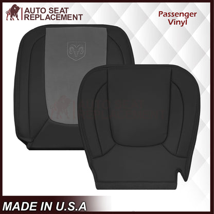 2004 2005 Dodge Ram 1500 2500 3500 Laramie Single Cab Work Truck Replacement Seat Covers In Dark Slate "Dark Gray"