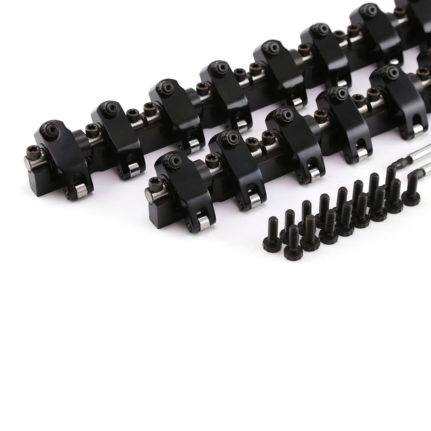 Speedmaster PCE261.1242 Fits Chevy GM LS3 Shaft Mount 1.7 Ratio Super Street Aluminum Rocker Arms