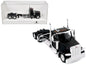 Peterbilt 589 2-Axel Day Cab Black 1/87 (HO) Plastic Model Car by HO Logistics  free shipping USA