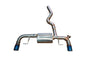 BMW G20  330i 430i 2.0L Axleback  T304 SS  Burnt 3.5" Tips