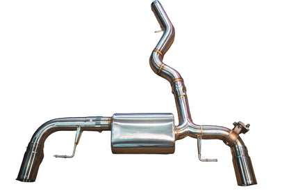 BMW G20  330i 430i 2.0L Axleback  T304 SS  Brushed 3.5" Tips