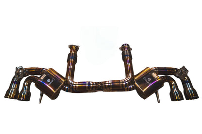 Chevy C8 Stingray  6.2L   Catback  Grade 5 Titanium  Titanium 4" Tips
