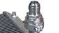 Weld Free 20AN Compression Fitting; Fits 1.25-1.35"; Polished; Billet