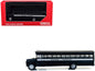 Prisoner Transport Bus Black 1/87 (HO) Plastic Model Car by Promotex  free shipping USA