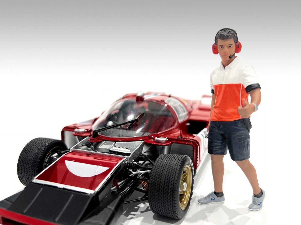 "Race Crew" Figure #2 for 1/24 Scale Models by American Diorama  free shipping USA