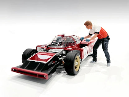 "Race Crew" Figure #6 for 1/18 scale models by American Diorama  free shipping USA