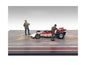 "Race Day" Two Diecast Figures Set 4 for 1/43 Scale Models by American Diorama  free shipping USA