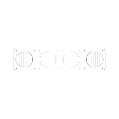 10" KC Lens FLEX ERA Bar Combo Clear