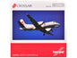 Saab 340 Commercial Aircraft "Crossair" (HB-AKN) White with Tail Graphics 1/200 Diecast Model Airplane by Herpa  free shipping USA