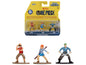 Set of 3 Diecast Figures "One Piece" (2023-Current) TV Series "Nano Metalfigs" Series Diecast Models by Jada  free shipping USA