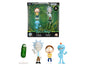 Set of 4 Diecast Figures "Rick and Morty" (2013-Current) TV Series "Metalfigs" Series Diecast Models by Jada  free shipping USA
