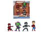 Set of 4 Diecast Figures "Spider-Man" Wave 3 "Metalfigs" Series Diecast Models by Jada  free shipping USA