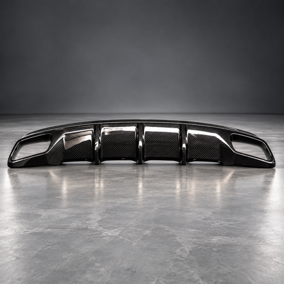 Carbon Fiber Performance Rear Diffuser for Mercedes Benz GLA X156