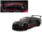 Shelby GT500 "Code Red" Black with Red Stripes "Pink Slips" Series 1/18 Diecast Model Car by Jada  free shipping USA