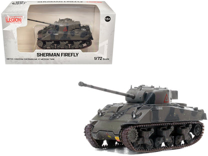Sherman Firefly Mk.VC Medium Tank "Polish 1st Armoured Division Black Devils Battle of Falaise France" (1944) Polish Armed Forces in the West 1/72 Diecast Model by Legion  free shipping USA