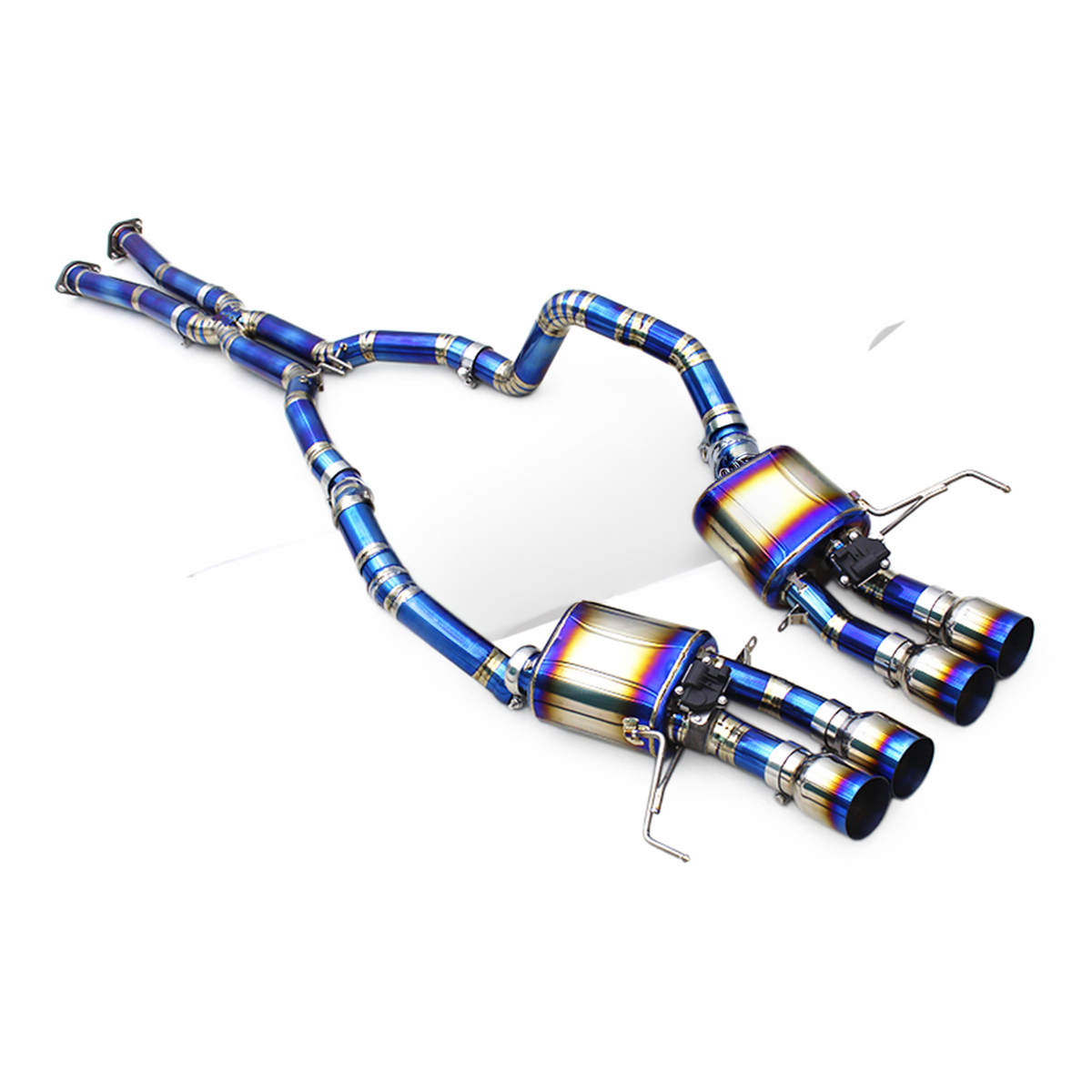 Performance Titanium Catback Exhaust System for Chevrolet Corvette C7 6.2L