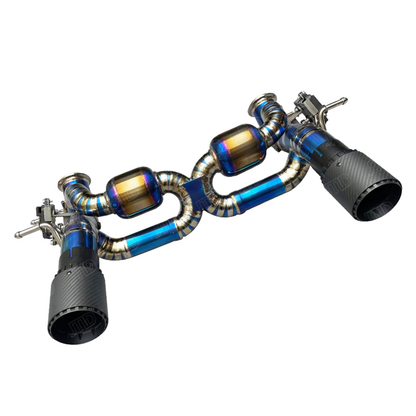 Titanium Valved Catback Exhaust System for Maserati MC20
